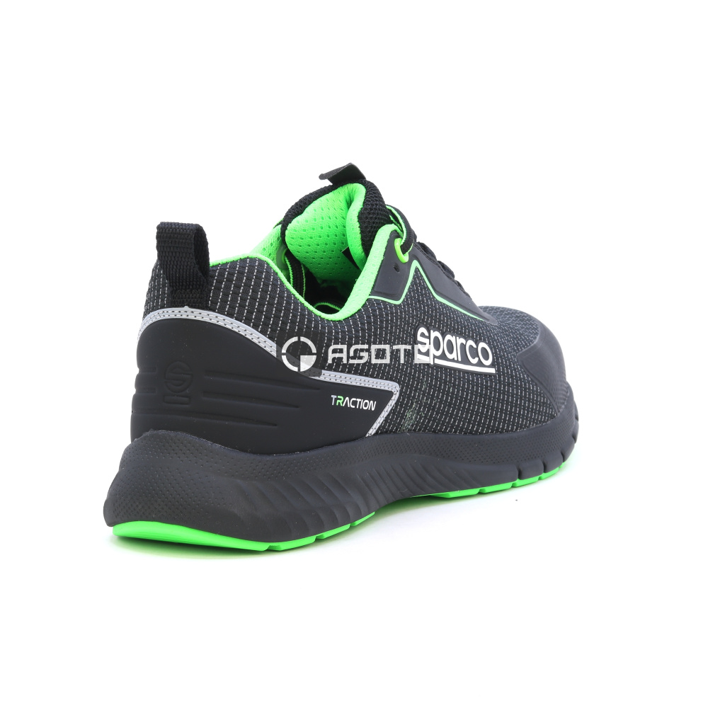 detail SPARCO Sanyo S1P ESD HRO černá pánská pracovní obuv