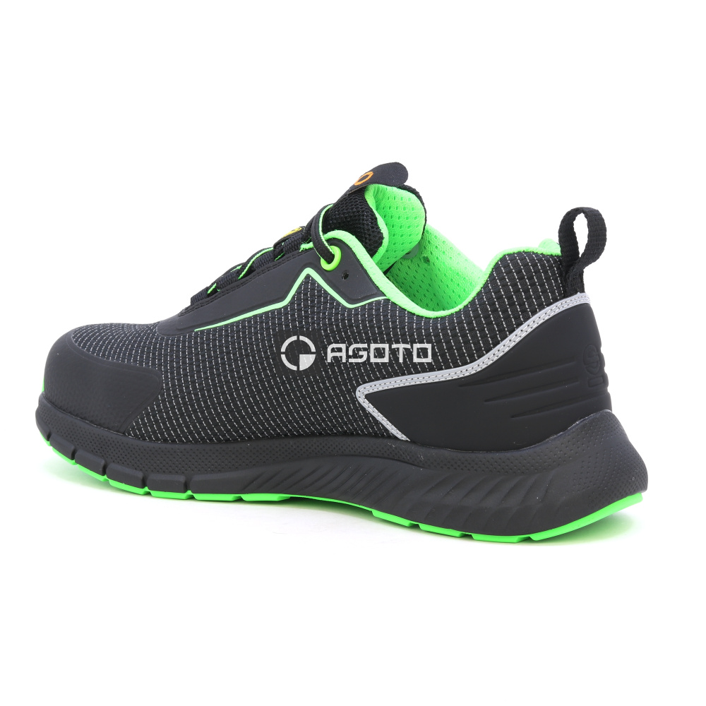 detail SPARCO Sanyo S1P ESD HRO černá pánská pracovní obuv