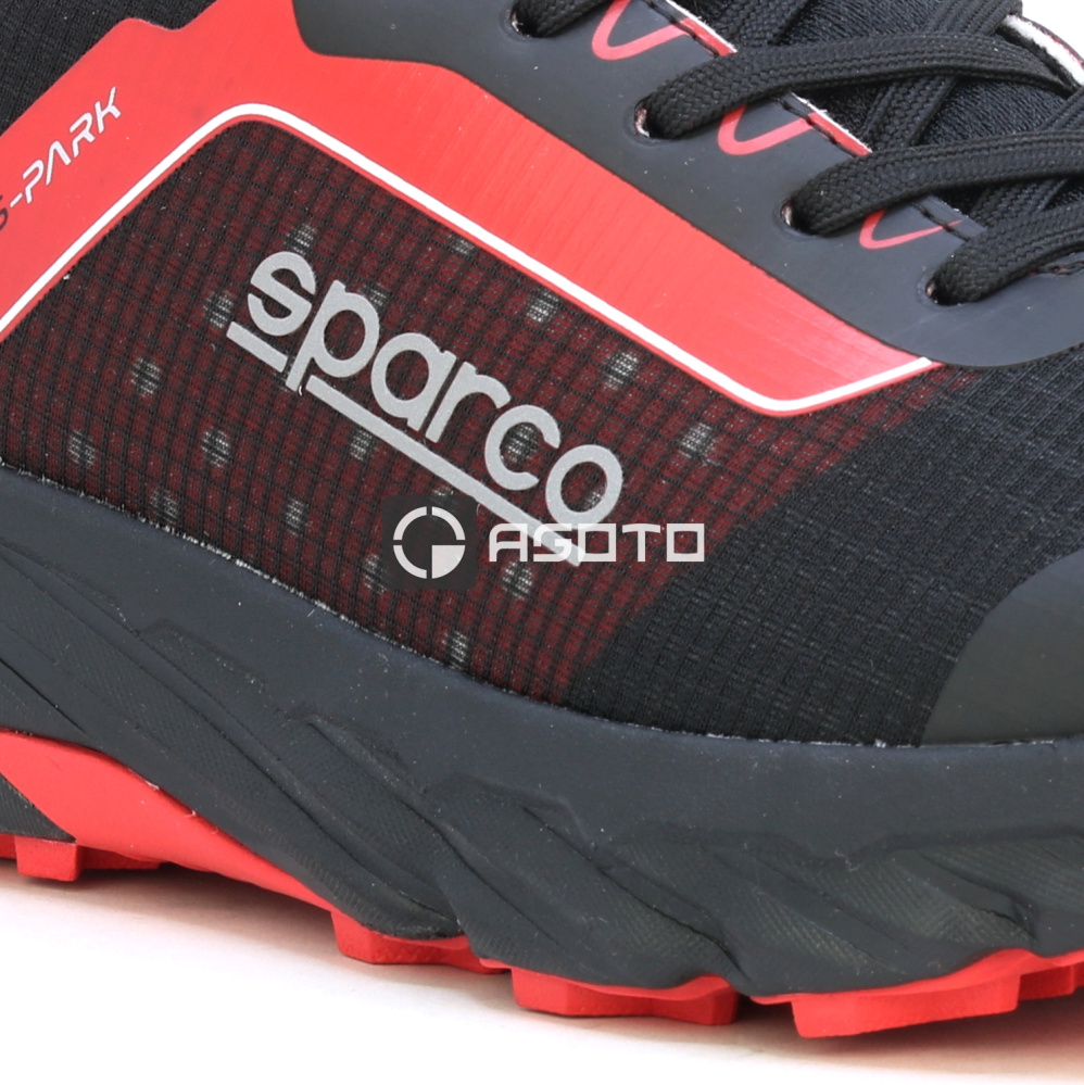 detail SPARCO Sepang O1 HRO červená pánská pracovní obuv