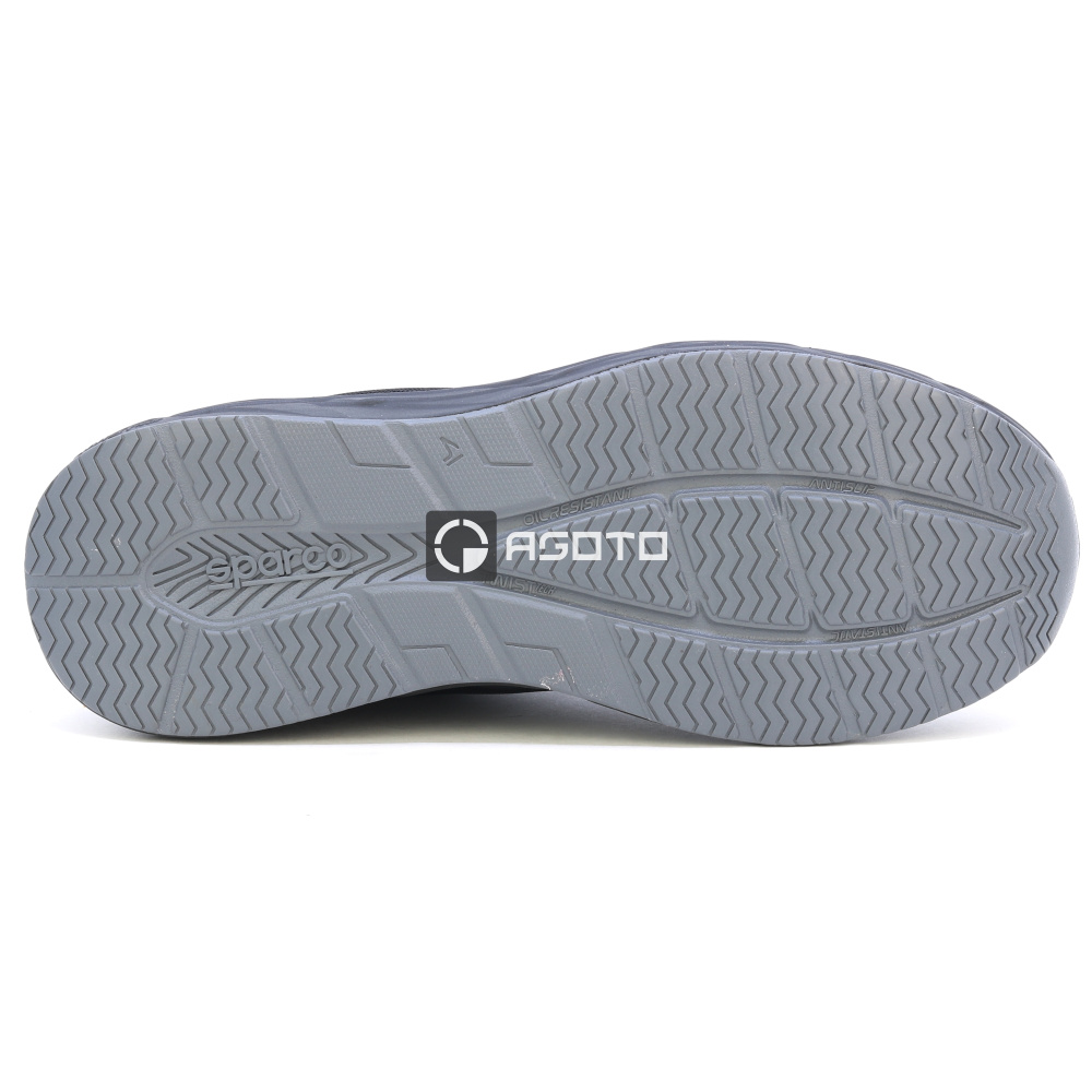 detail SPARCO Linford S1P ESD černá pánská pracovní obuv