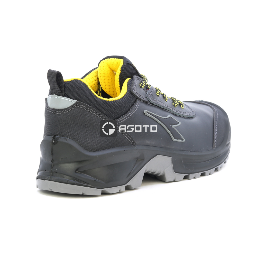 detail DIADORA Action low S3 černá pánská pracovní obuv