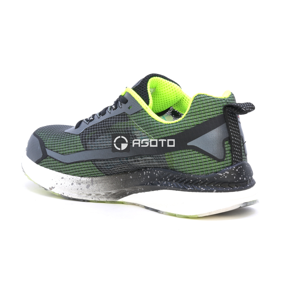 detail SIR Exotic S1P šedá pánská pracovní obuv z extrémně prodyšného materiálu