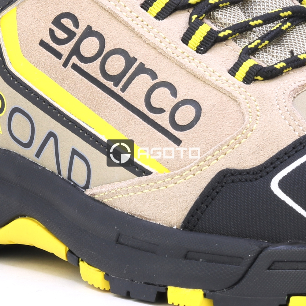detail SPARCO Roc S3 béžová pánská pracovní obuv