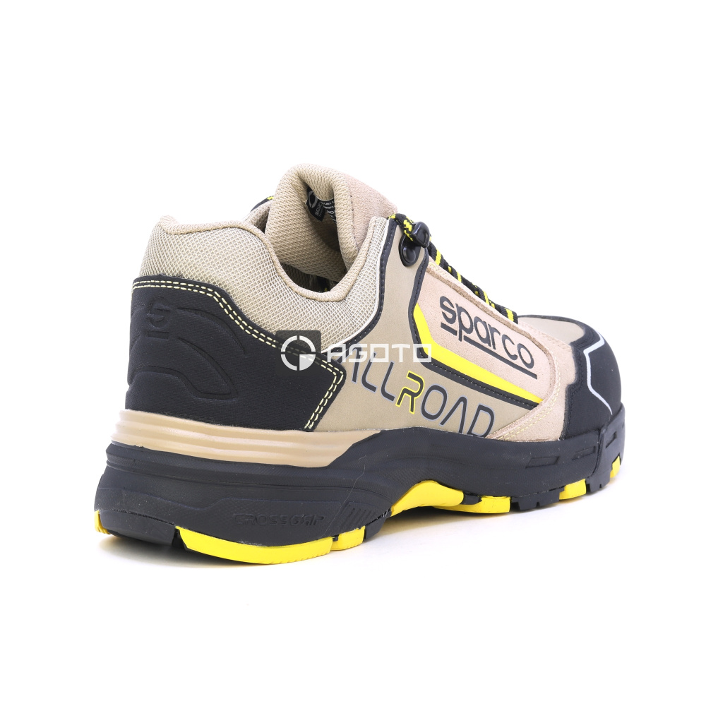 detail SPARCO Roc S3 béžová pánská pracovní obuv