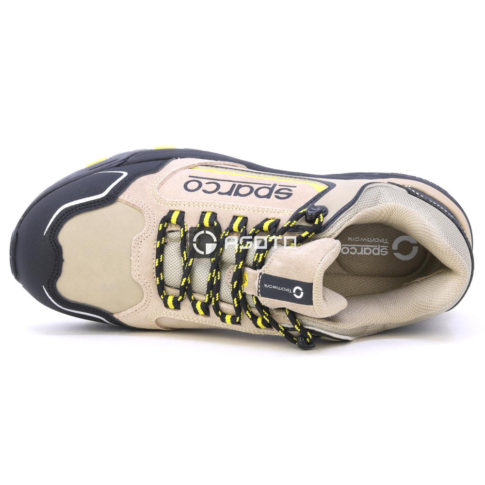 detail SPARCO Roc S3 béžová pánská pracovní obuv