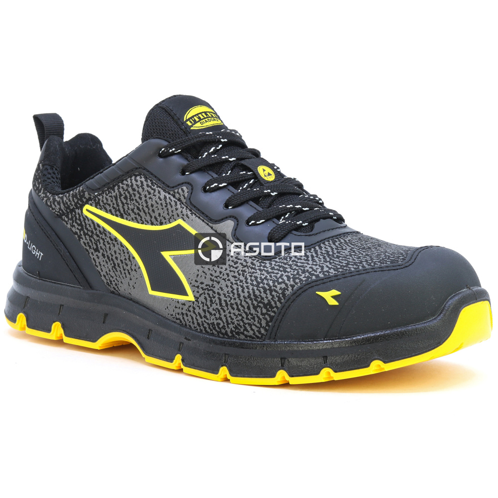 detail DIADORA Atom S3 ESD šedá pánská pracovní obuv