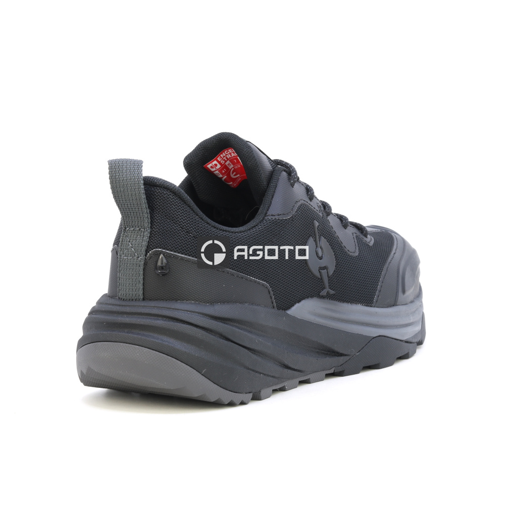 detail Engelbert Strauss Harlem S6 Low černá pánská pracovní obuv pro maximální pohodlí