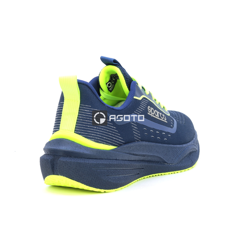 detail SPARCO Gus O1 modrá pánská pracovní obuv lehká a měkká na došlap