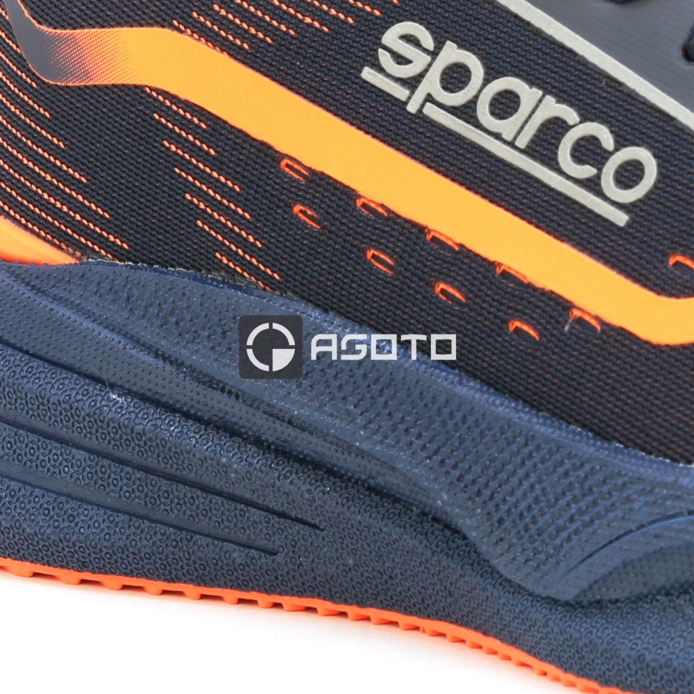 detail SPARCO Yohan O1 modrá pánská pracovní obuv lehká a měkká na došlap