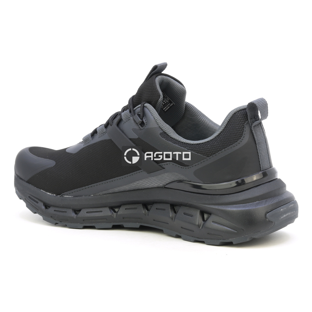 detail SPARCO Sisteron O2 černá pánská pracovní obuv lehká a měkká na došlap