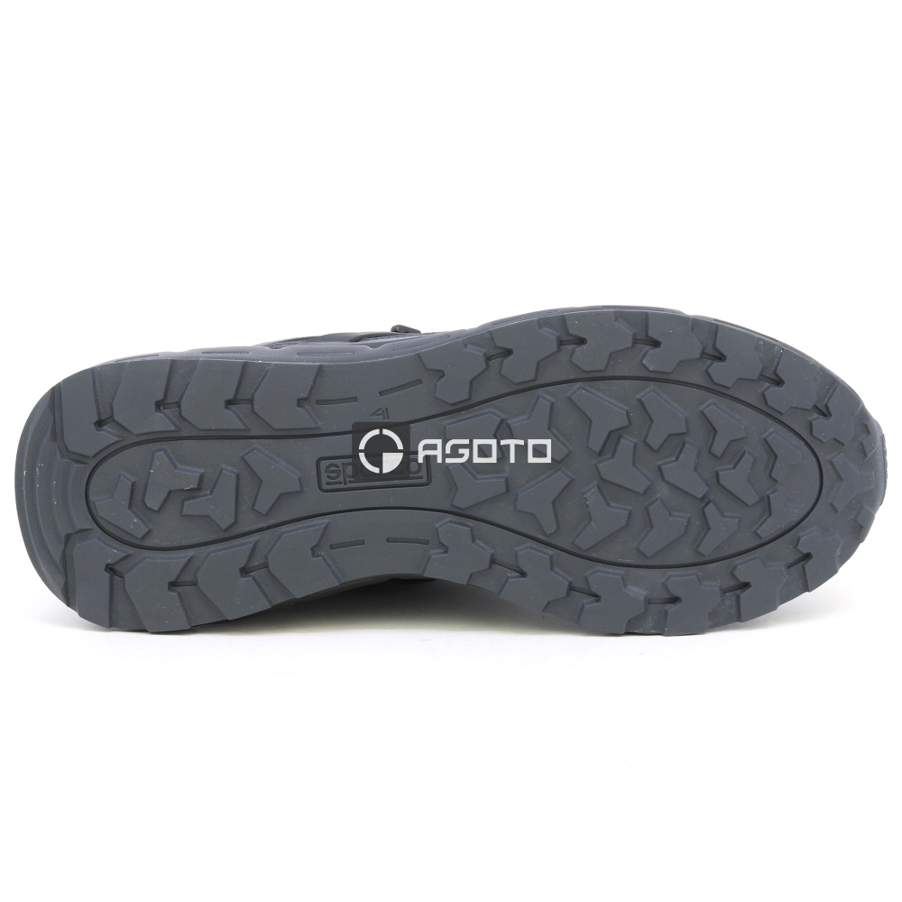 detail SPARCO Sisteron O2 černá pánská pracovní obuv lehká a měkká na došlap