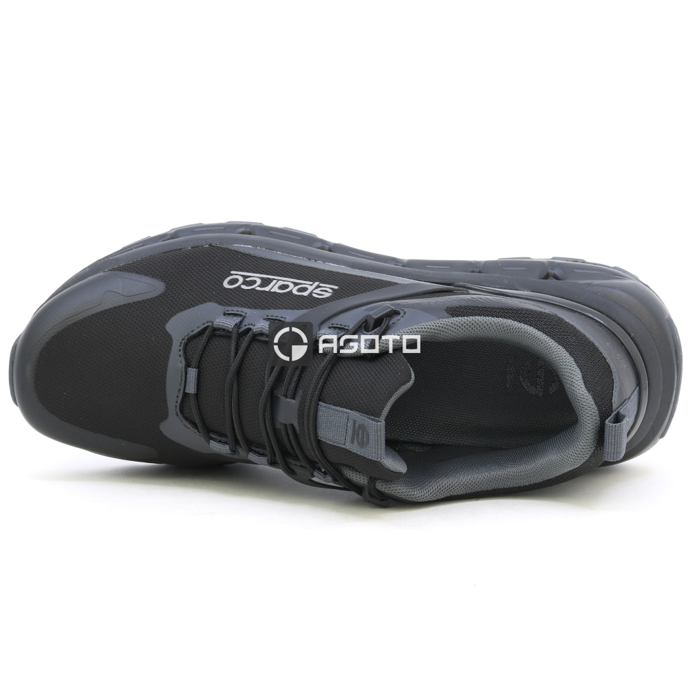 detail SPARCO Sisteron O2 černá pánská pracovní obuv lehká a měkká na došlap