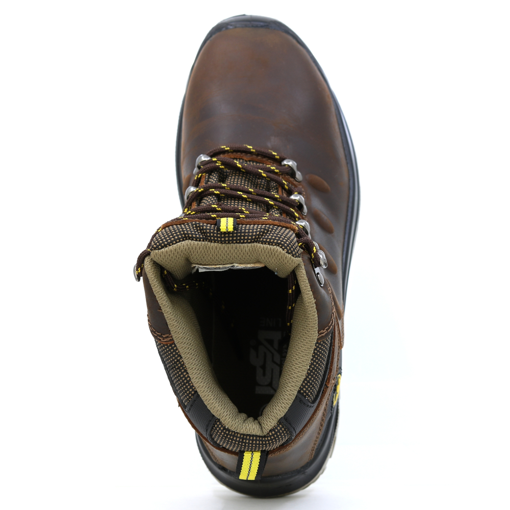 detail Industrial Starter Falcon S3 hnědá pánská bezpečnostní obuv