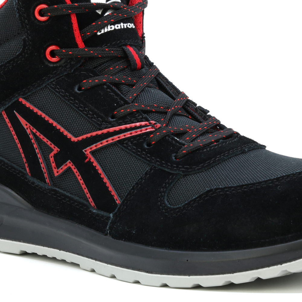 detail ALBATROS Clifton Mid S3 černá pánská pracovní obuv Výprodej
