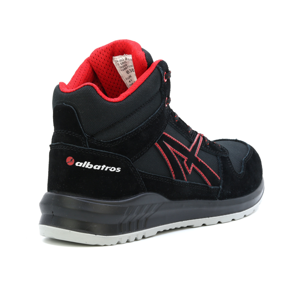 detail ALBATROS Clifton Mid S3 černá pánská pracovní obuv Výprodej