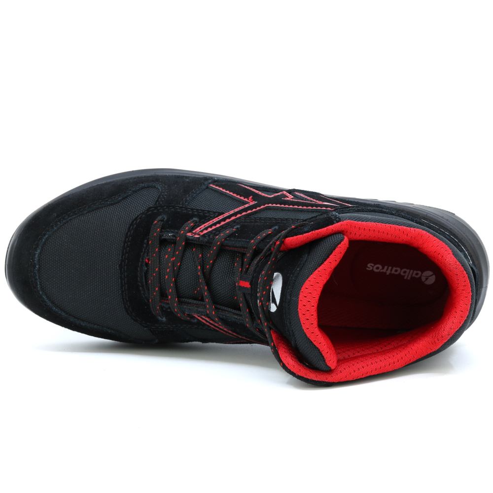 detail ALBATROS Clifton Mid S3 černá pánská pracovní obuv Výprodej