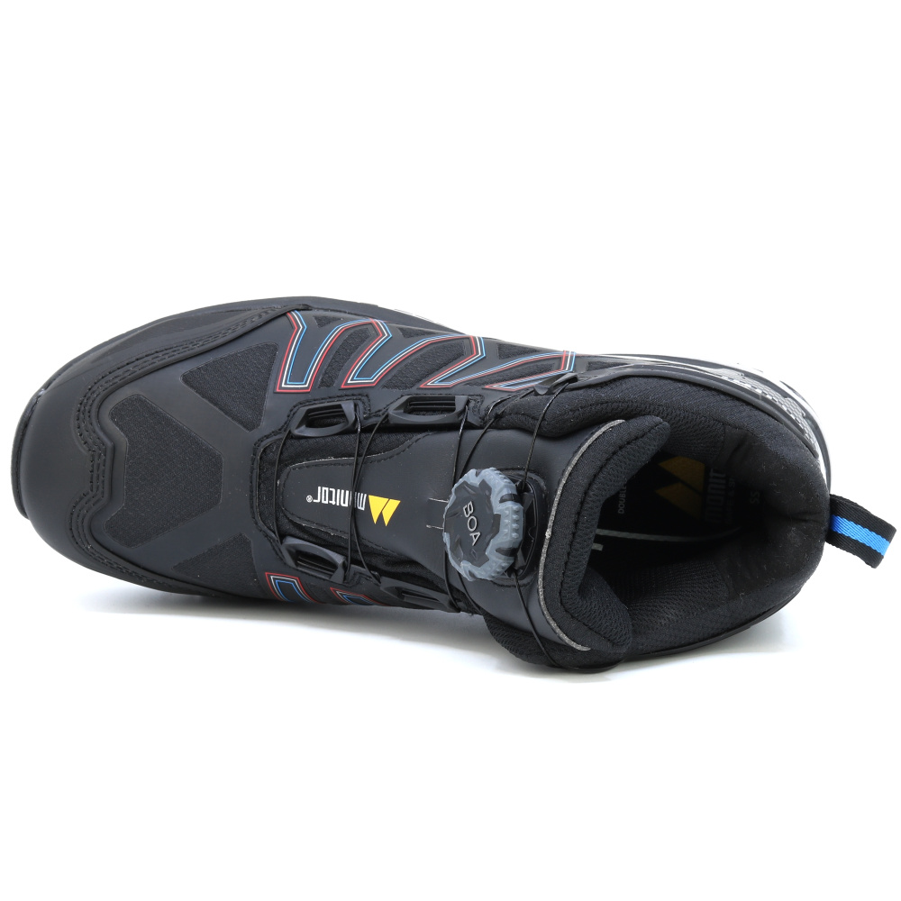 detail MONITOR SWEDEN Charged BOA® S3 černá pánská pracovní obuv s membránou Monitex