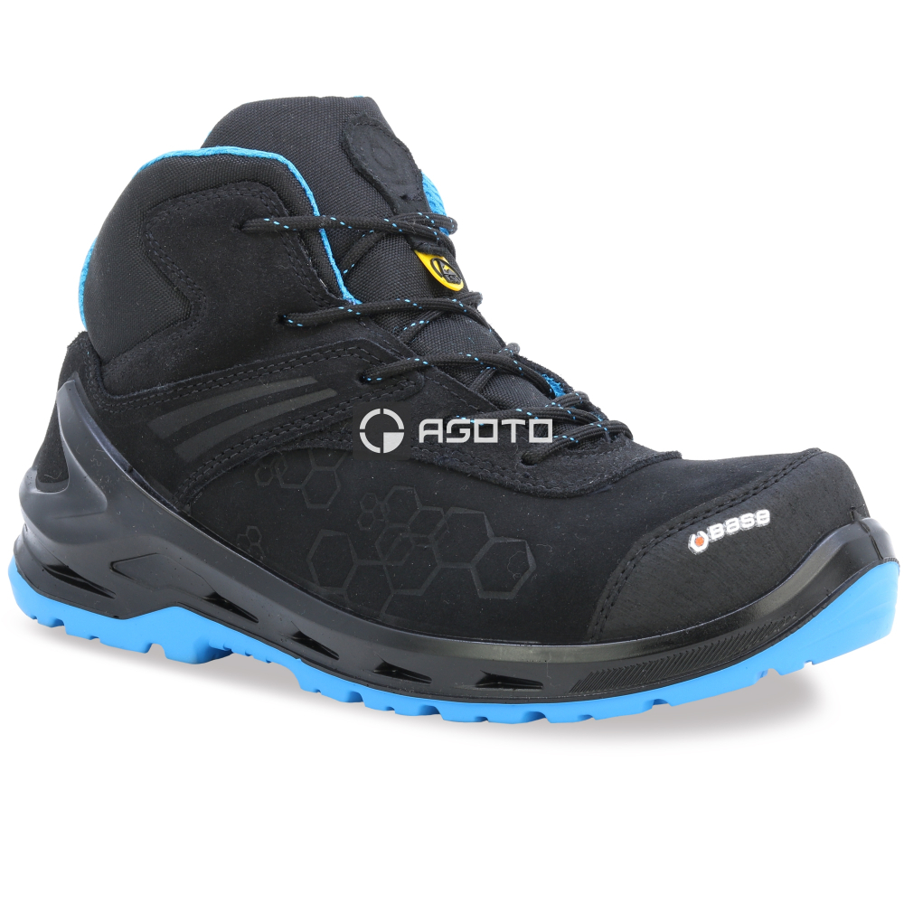 detail BASE I-Robox Top S3 černá pracovní obuv