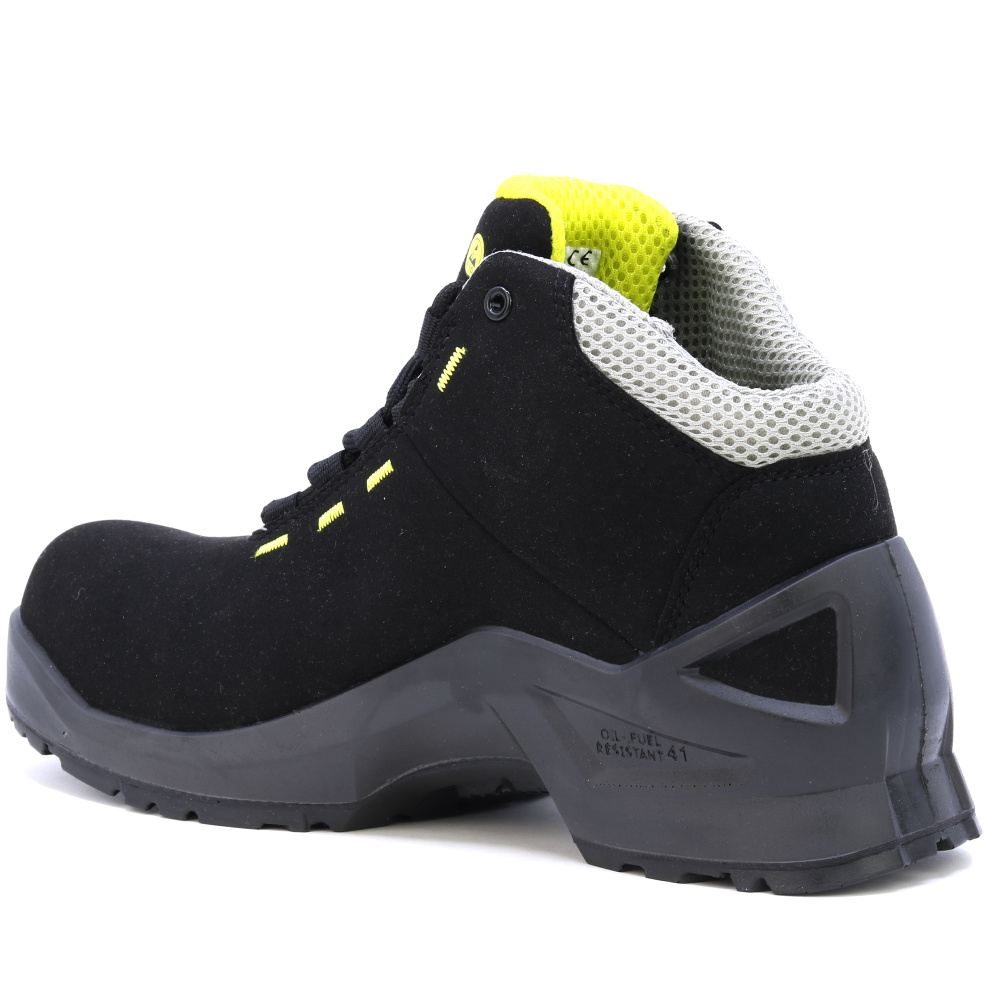 detail UVEX 1 Duo S2 65639 černá pánská pracovní obuv šíře 12