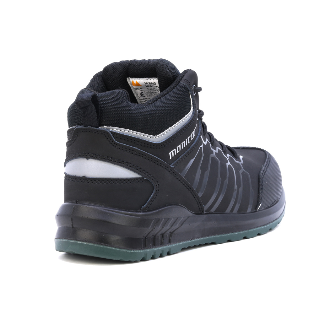 detail MONITOR SWEDEN Hybrid S3 černá pánská pracovní obuv