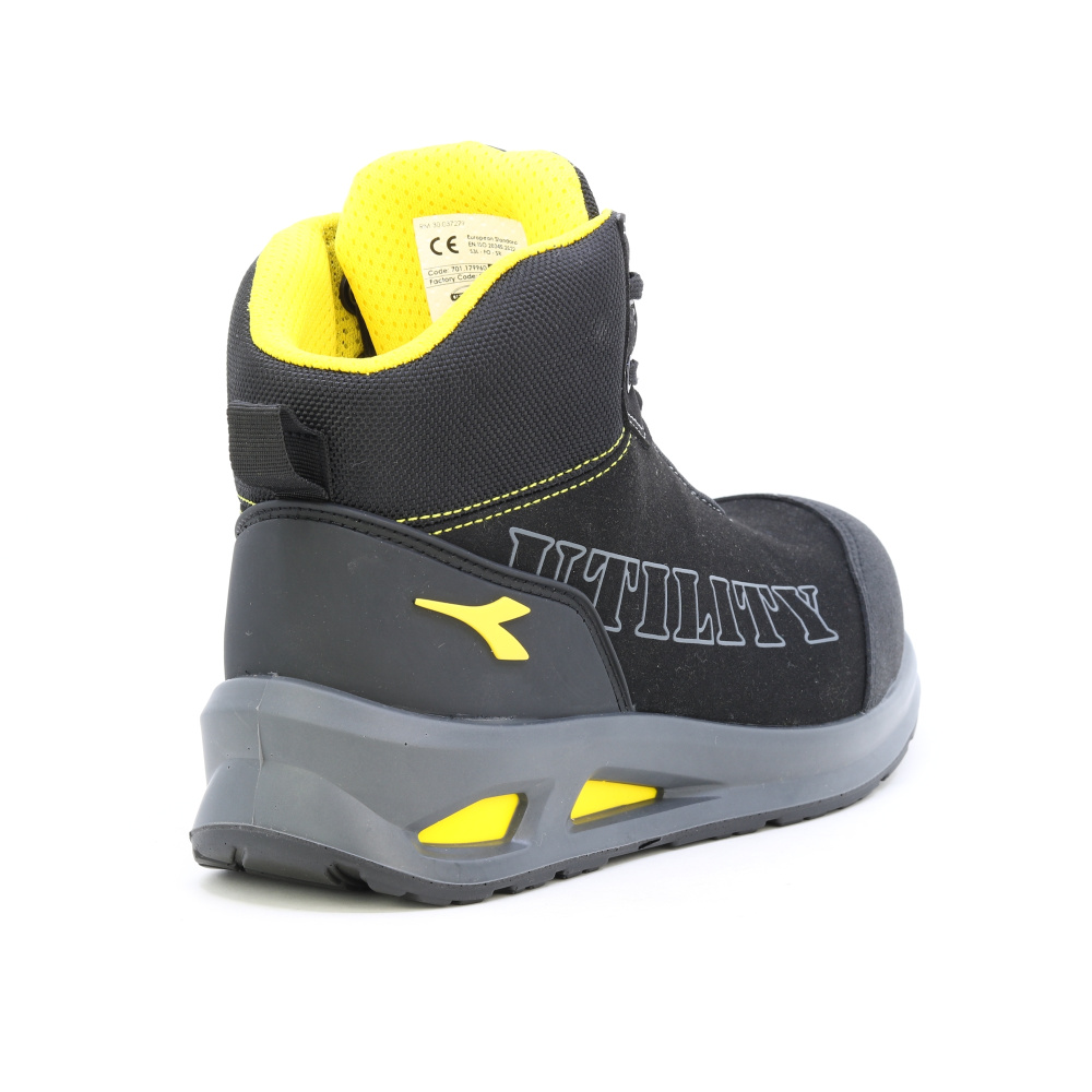 detail DIADORA Smart Softbox S3 ESD černá pánská pracovní obuv