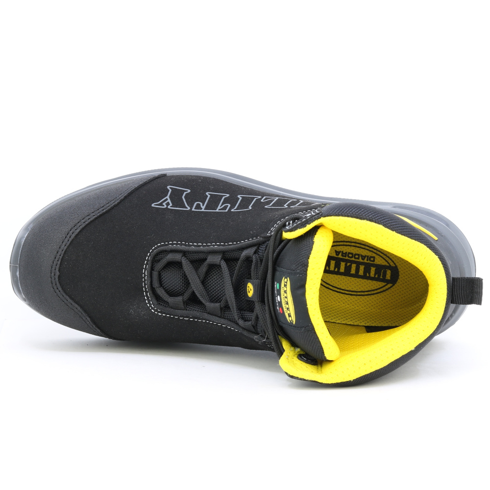detail DIADORA Smart Softbox S3 ESD černá pánská pracovní obuv