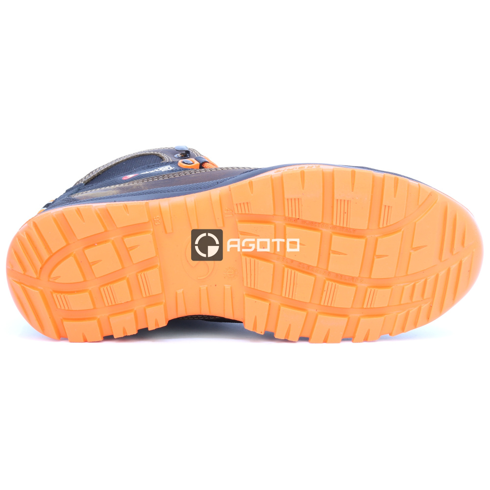 detail SIXTON Sound S3 hnědá pánská pracovní obuv