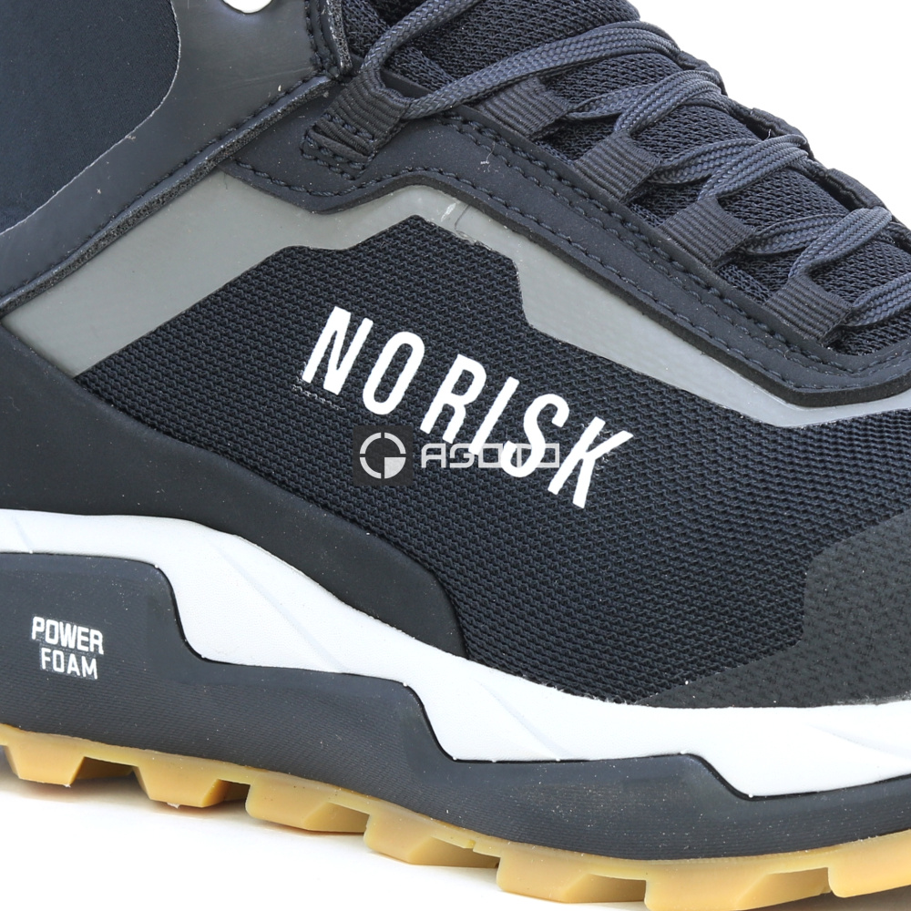 detail NORISK Athletic Mid S3 ESD černá pánská pracovní obuv