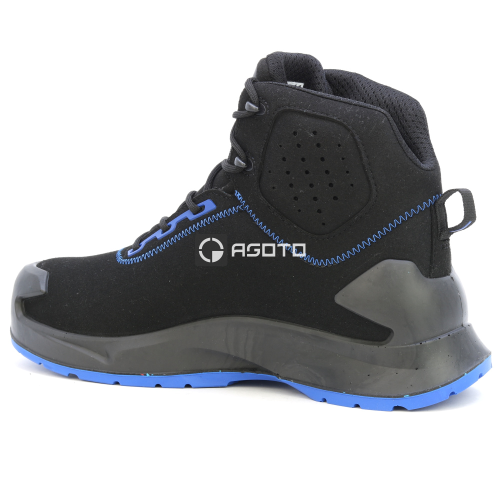 detail UVEX X-Craft S2 černá pánská pracovní obuv