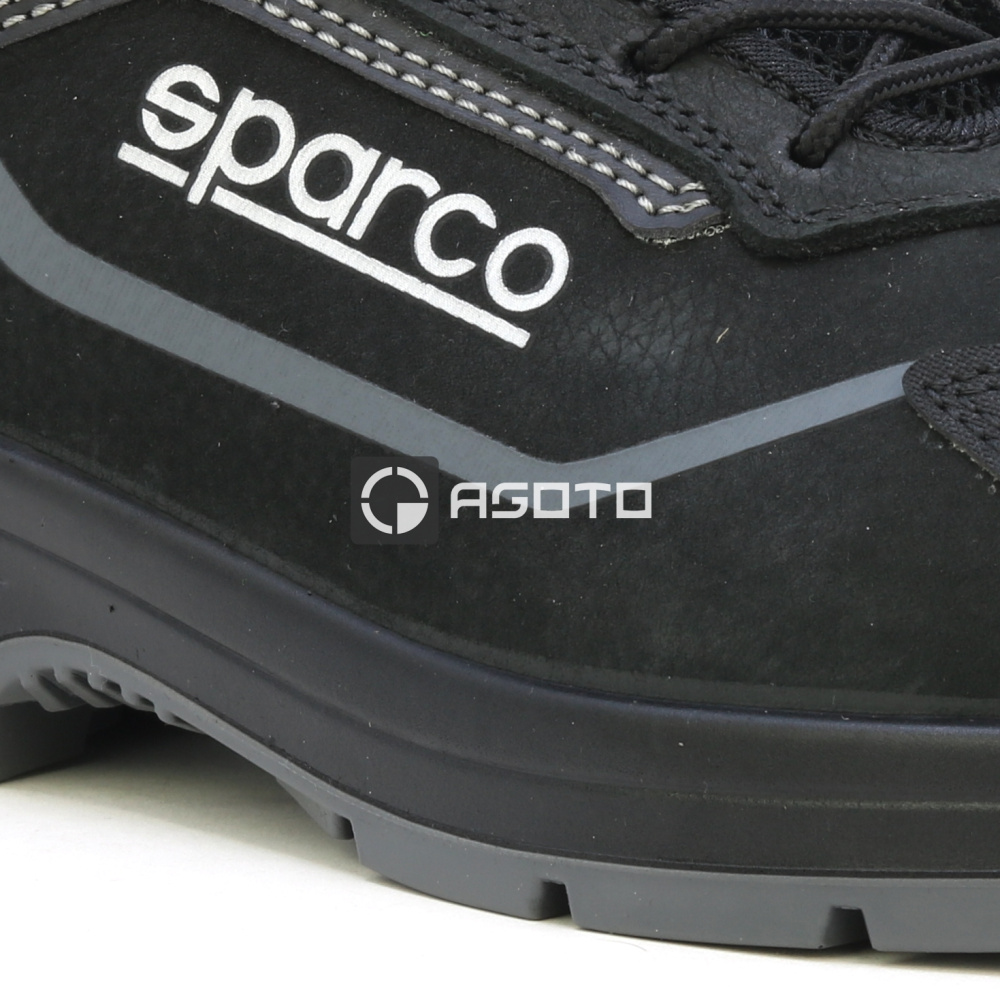 detail SPARCO Oscar S3 ESD černá pánská pracovní obuv