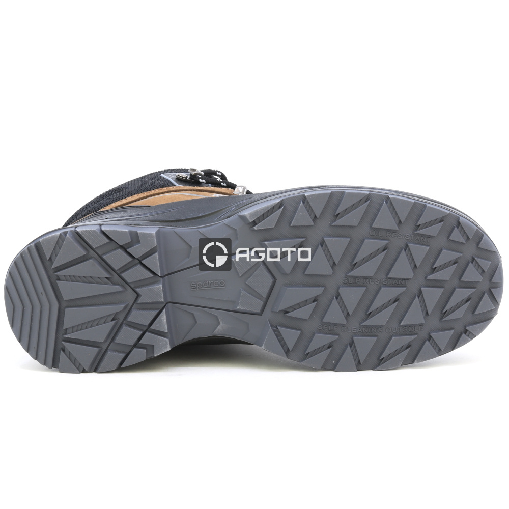 detail SPARCO Valley O6 BRW hnědá pánská pracovní obuv + DRS membrána