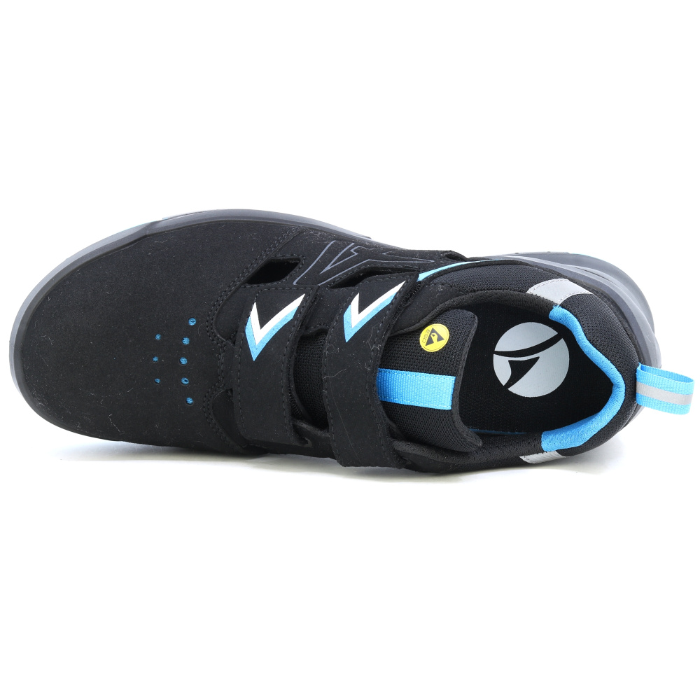 detail ALBATROS Forge Air low S1 ESD černá pánská pracovní obuv