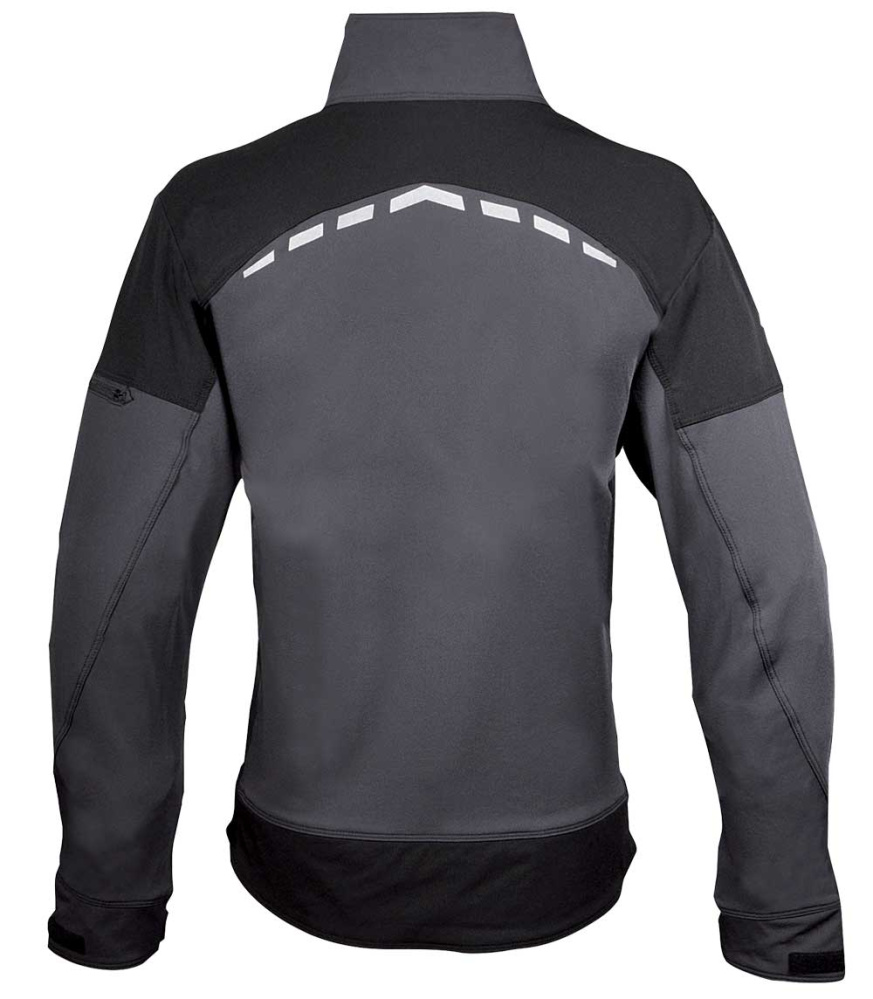 detail COFRA Javre pánská šedá softshell pracovní bunda