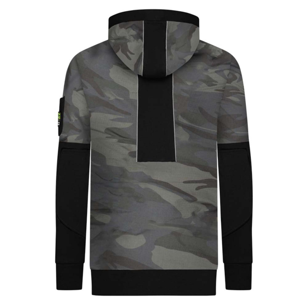 detail NORTH WAYS Daro černá pánská pracovní mikina/bunda