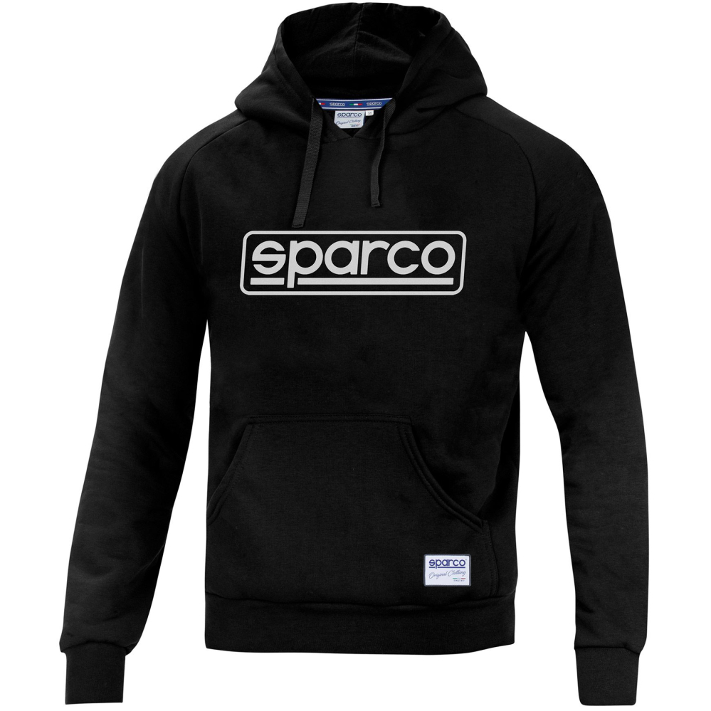 detail SPARCO Frame černá pánská mikina