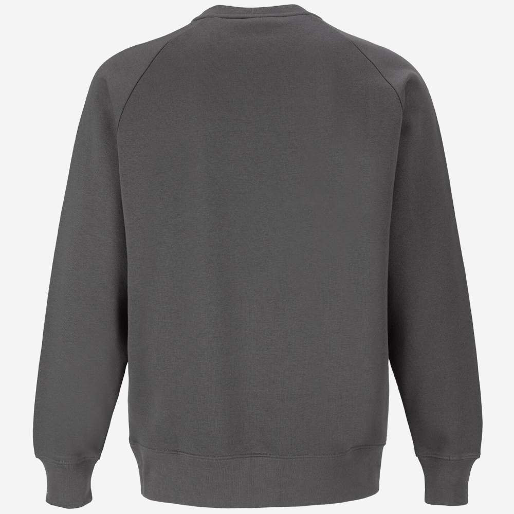 detail TOWORKFOR Sweatshirt šedá pánská rychleschnoucí mikina pro skvělý komfort