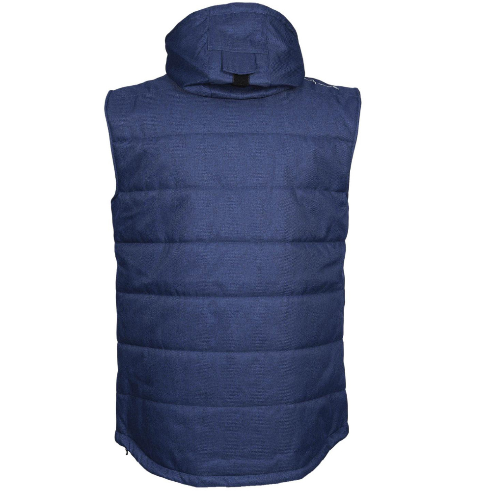 detail Nine Worths Maximy modrá pánská pracovní vesta WP 5000 mm