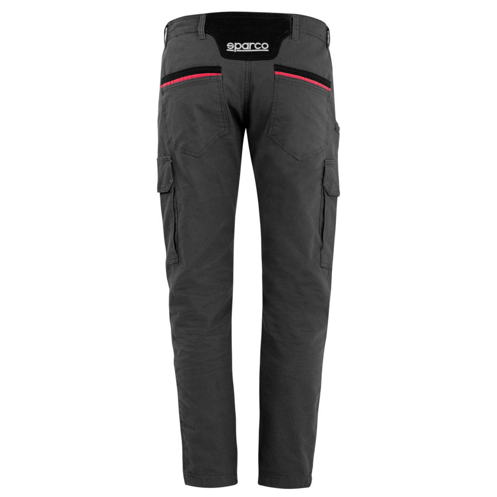 detail SPARCO Ultra Tech Houston šedé pánské pracovní kalhoty