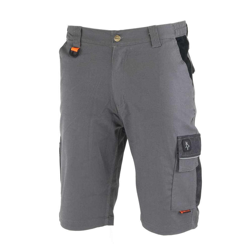 detail Pracovní kraťasy KAPRIOL Stretch grey