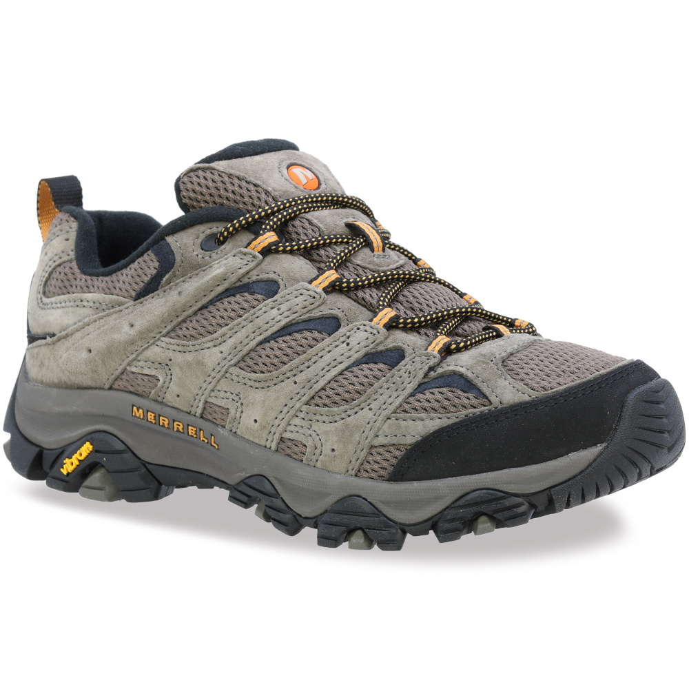 detail MERRELL Moab 3 Walnut béžová pánská outdoor polobotka