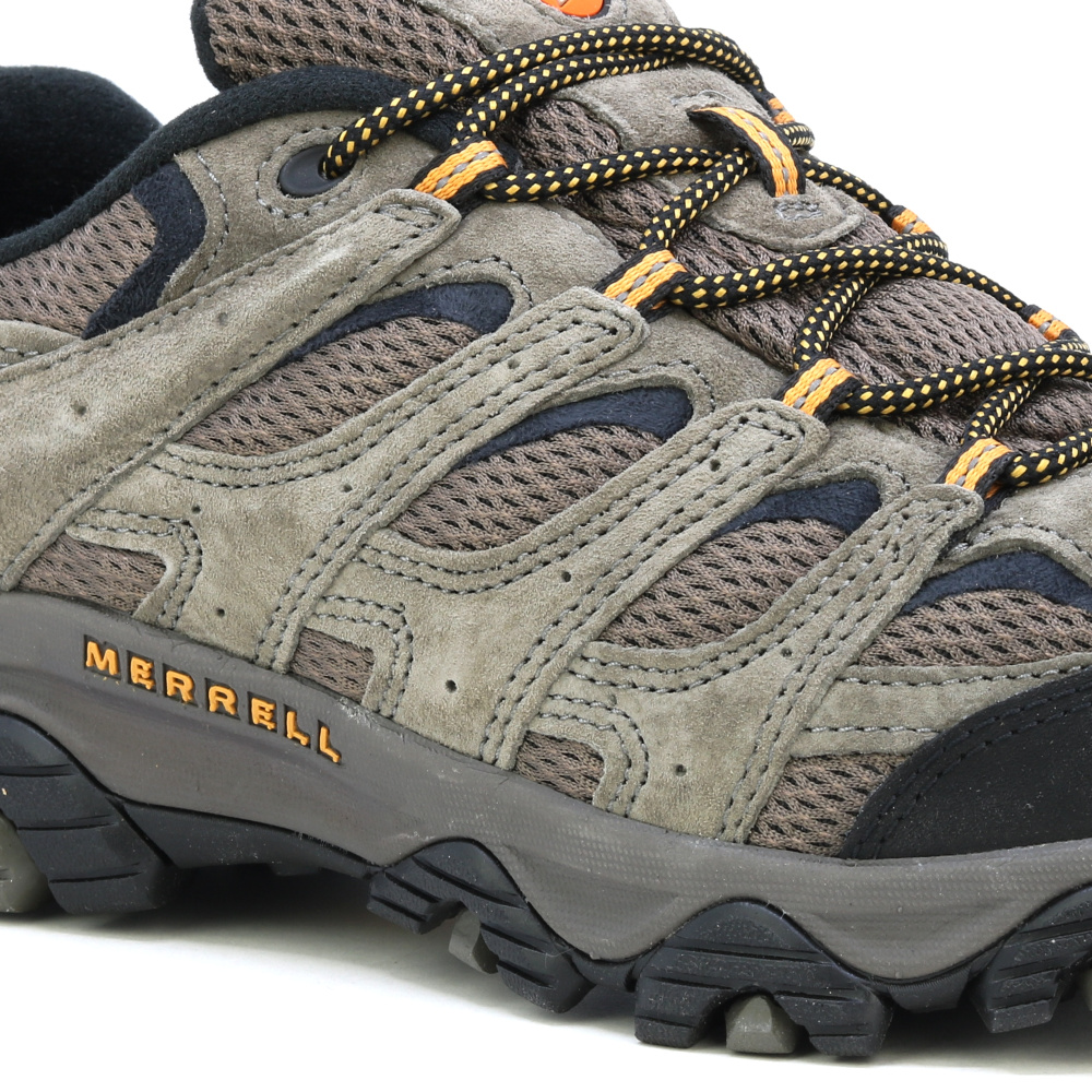 detail MERRELL Moab 3 Walnut béžová pánská outdoor polobotka