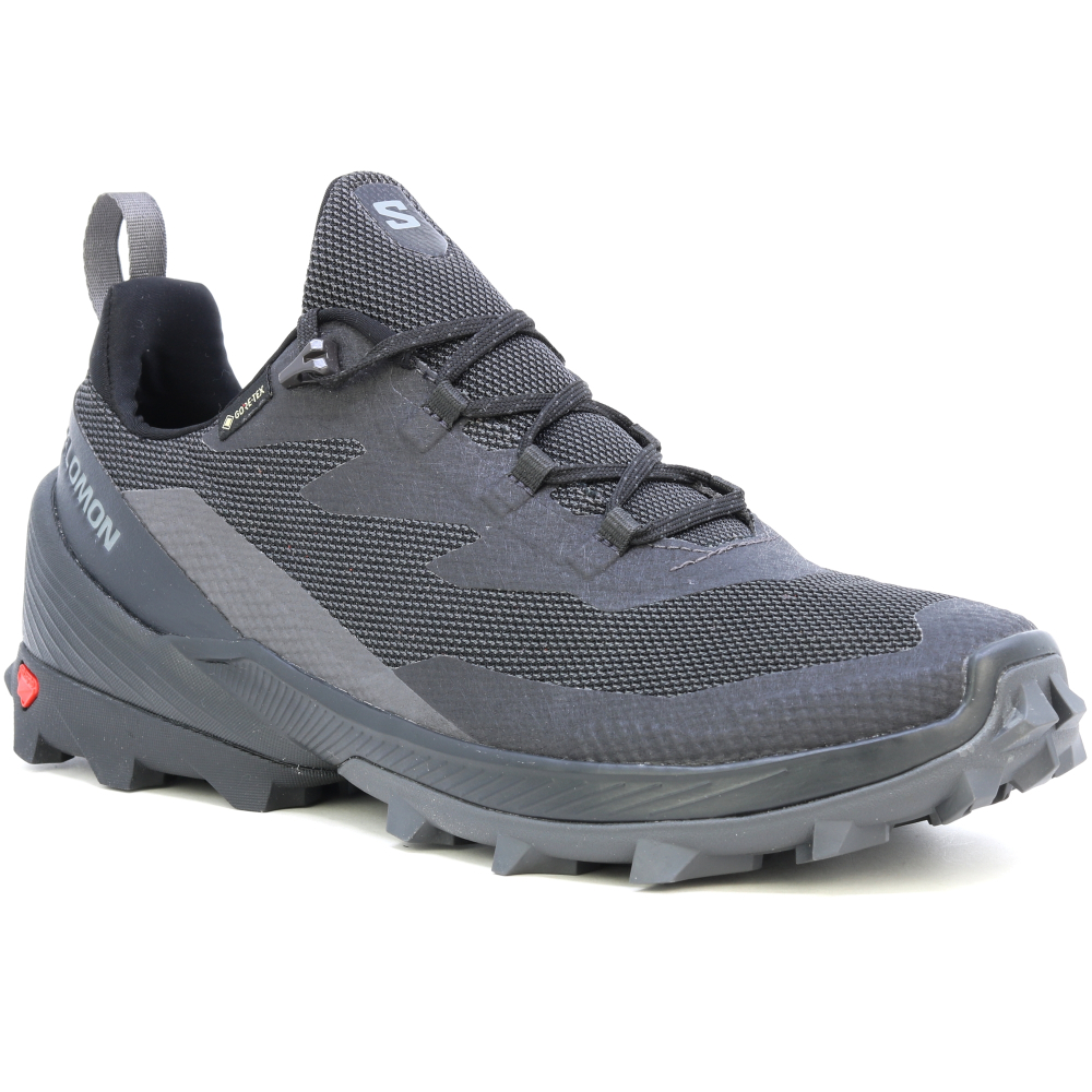 detail SALOMON Cross Over 2 GTX šedá pánská outdoor obuv Goretex membrána