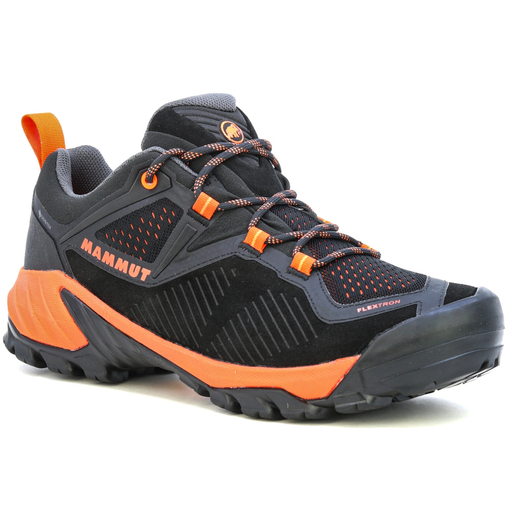 detail MAMMUT Sapuen GTX černá pánská outdoor obuv Gore-Tex® membrána
