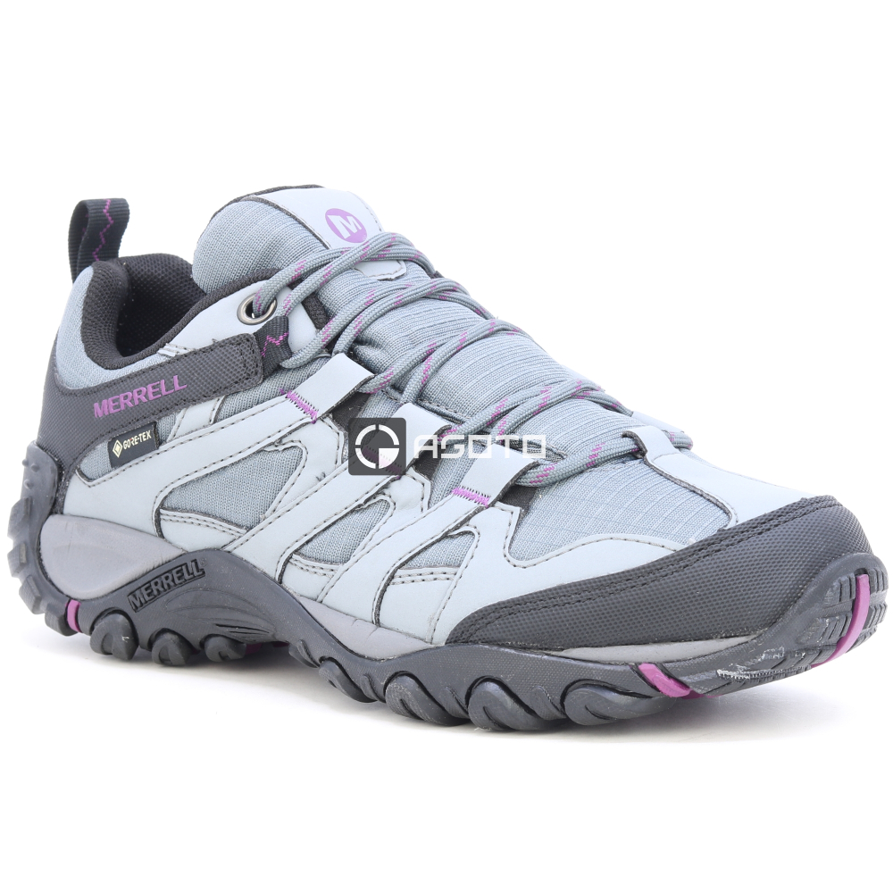 detail MERRELL Claypool Sport GTX šedá dámská outdoor obuv Goretex