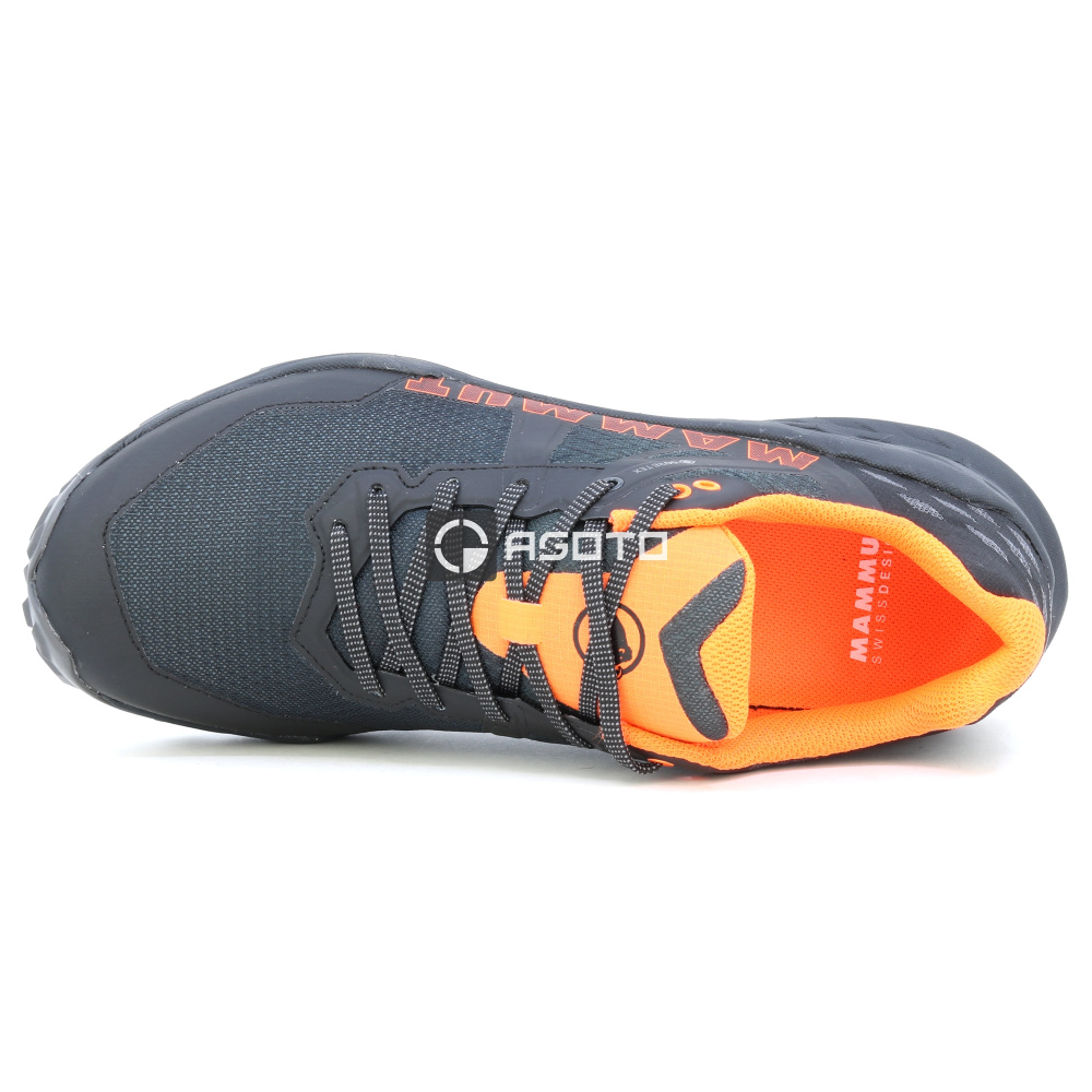 detail MAMMUT Sertig II Low GTX černá pánská outdoor obuv Goretex membrána