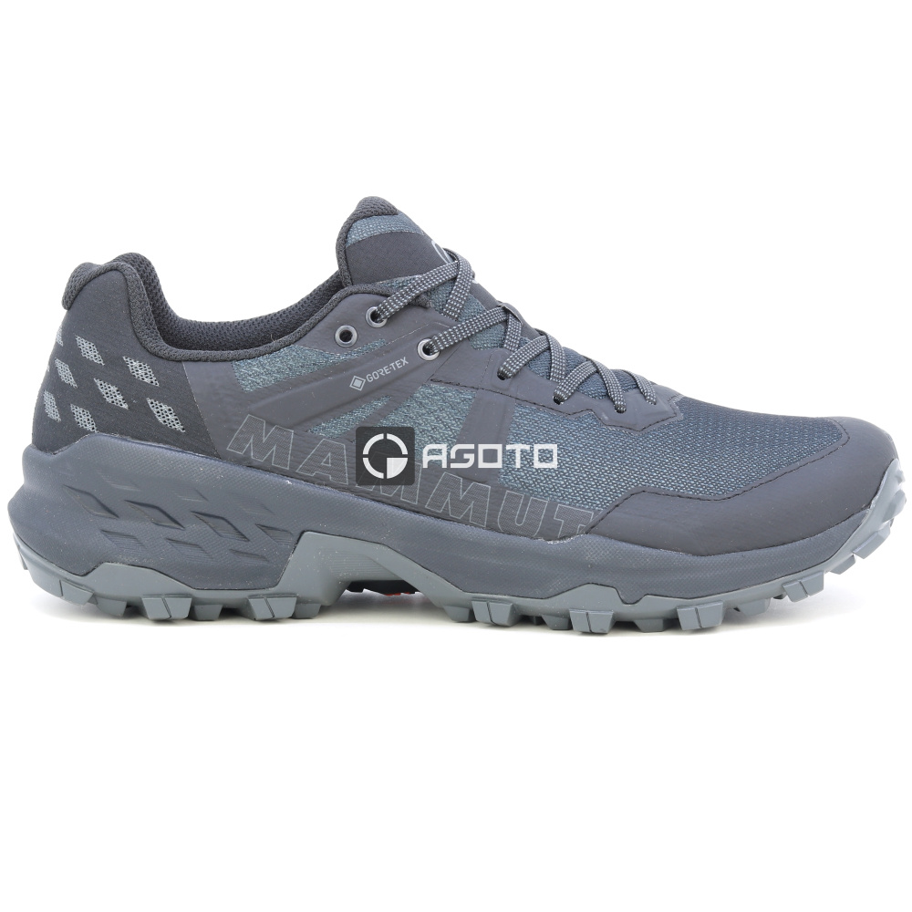 detail MAMMUT Sertig II Low GTX černá pánská outdoor obuv Goretex membrána