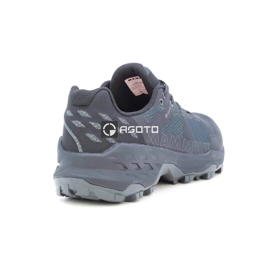 detail MAMMUT Sertig II Low GTX černá pánská outdoor obuv Goretex membrána