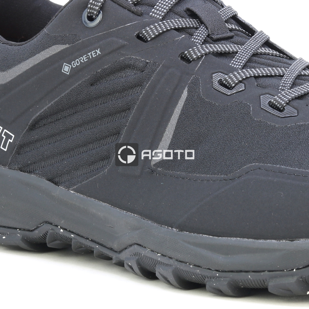 detail MAMMUT Ultimate III Low GTX® Men černá pánská outdoor obuv Goretex membrána