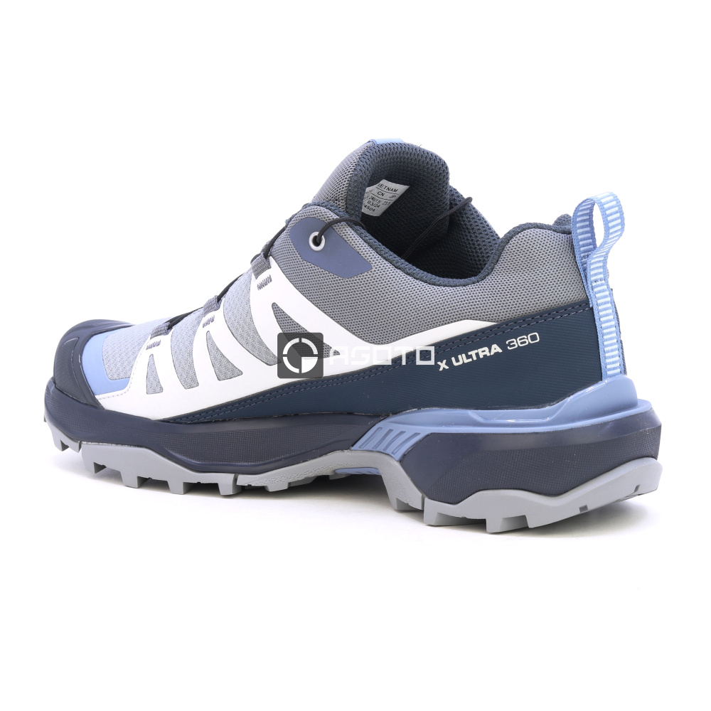 detail SALOMON X ULTRA 360 W Sharski šedá dámská outdoor obuv