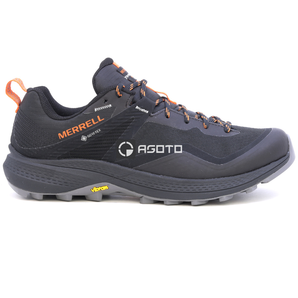 detail MERRELL MQM 3 GTX černá pánská outdoor obuv Gore-Tex® membrána